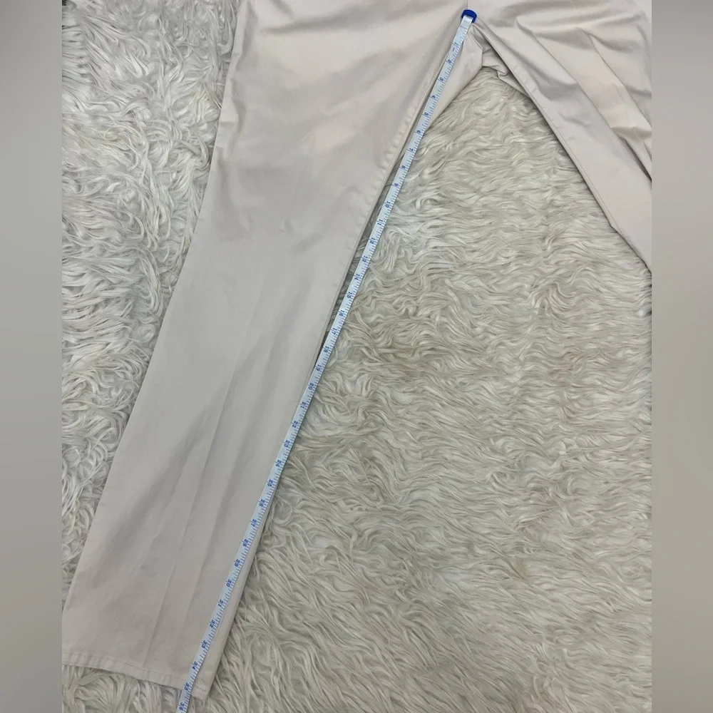 Peter Millar Silk Blend Men’s Trouser Straight Leg Pants‎ Size 38 Light Khaki